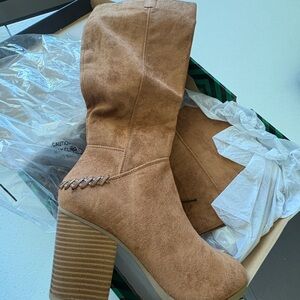 ANA Lendy Whiskey Suede Women's Boots